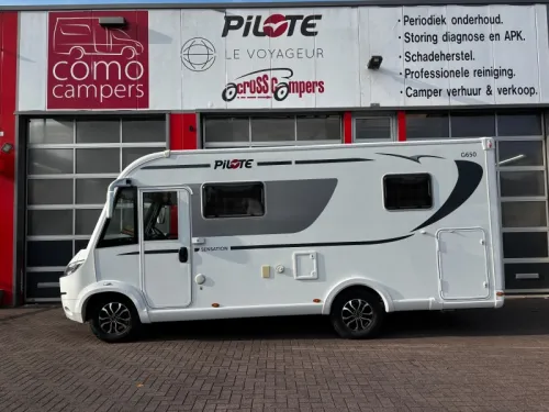 Autocaravana Pilote G 650 C Cama de matrimonio, &iexcl;1er propietario! foto: 1