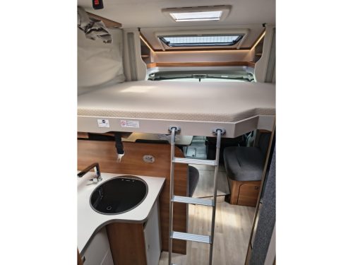 Dethleffs Trend T 7057 EB -9-Gang-Automatik-Hubbett Foto: 8