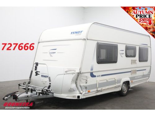 Fendt SAPHIR 445 Mover Awning Single Bed Central Kitchen U-shaped sofa