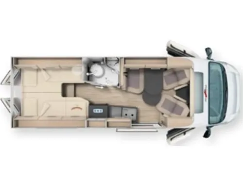 Malibu Diversity 640 LE K Single beds, Automatic photo: 2