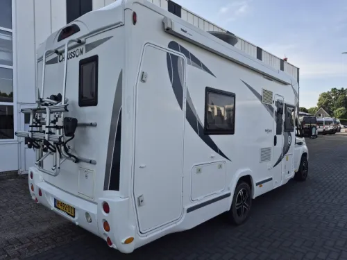 Chausson Welcome 737 Antenne parabolique-Niveau-airc photo : 2