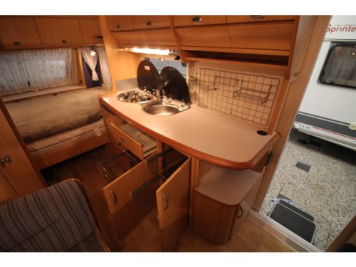 Hobby De luxe Easy 450 UB Mover, Avanc&eacute; + toldo, foto: 11