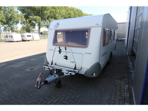 Knaus Azur 450 TF Mover, Awning, Bicycle rack photo: 4