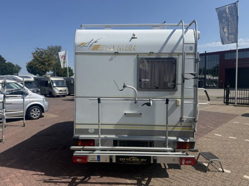Hymer swing 2.5 in very neat condition overhead bed sofa bed awning bike rack cruise ctr timing belt replaced at 156 dkm 8-24 MOT until 05-06-27 photo: 4