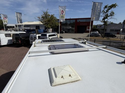 Hobby fiat ducato 2.8 dis timing belt replaced 4-07-24 at 102k km overcab bed bunk bed power steering awning bike rack solar panel Golds photo: 6