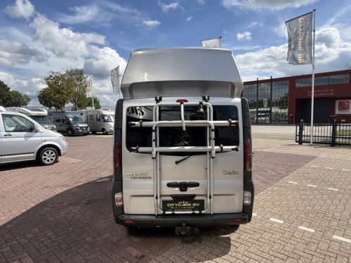 P&ouml;ssl weinsberg X-cursion 505 pop-top roof 135 hp van conversion air conditioning 4 berths towbar kitchen webasto auxiliary heater bike rack photo: 4