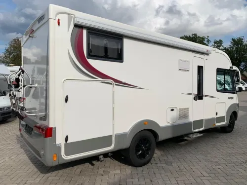 Rapido 855 F Enkele Bedden Hefbed  foto: 2