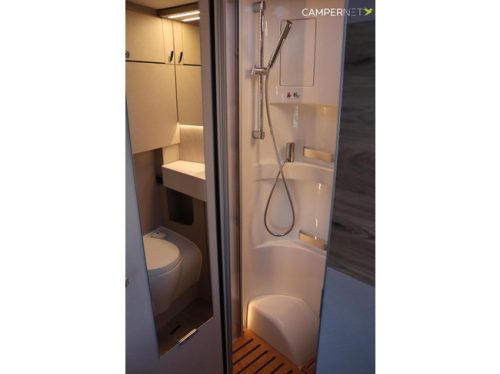 Hymer Exsis T580 140hp Automatic | Xperience edition | AL-KO Lightweight Frame | Narrow model | Single beds | Solar panels | XXL Bed | photo: 20