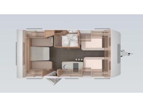 Knaus Sudwind 60 Years 460 EU ENKEL BED VLOERVERWARMING  foto: 11