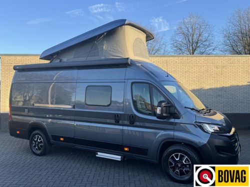 Hymer Yellowstone 640 pop-top roof 160 hp *4 PERSON* Euro6 Fiat Ducato **Length beds/Pop-top roof with 2 sleeping places/4 seats/Lithium/Sun