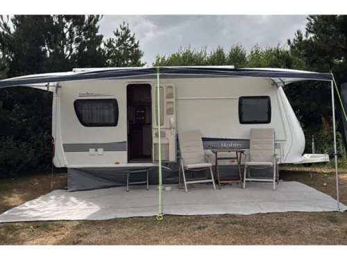 Hobby Excellent 495 UFE French bed dinette toilet  photo: 20