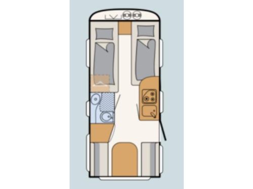 Dethleffs C'Go 475 EL Single beds / Active photo: 1