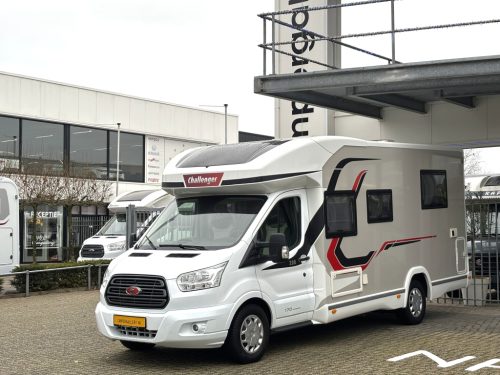 Challenger Graphite 288 AUTOMAAT 15.000KM! QUEENSBED HEFBED Foto: 4