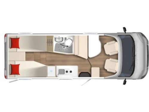B&uuml;rstner Nexxo Van T 690 G SINGLE BEDS + BEARLOCK photo: 22