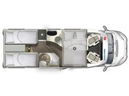 Eura Mobil Profila RS 695 EB L/H-Bett, Automatik Foto: 1