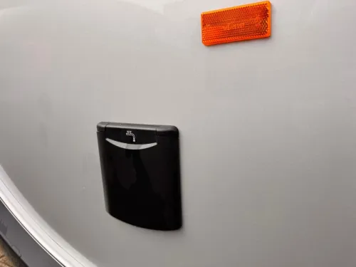 T@B 400 Fahrrad, Klappe, Fliegengittert&uuml;r, Dusche Foto: 2