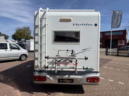 Hobby fiat ducato 2.8 dis timing belt replaced 4-07-24 at 102k km overcab bed bunk bed power steering awning bike rack solar panel Golds photo: 5