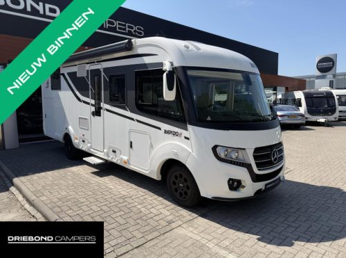 RAPIDO M96 Queensbed EP Level 2X Airco Omvormer Zonnepaneel