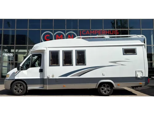 Hobby 600 2.8 JTD FaceToFace, Fixed bed, Awning photo: 5