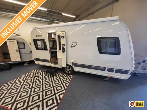 Dethleffs Wohnwagen 450 FR Rangierhilfe, Vorzelt, Markise Foto: 0