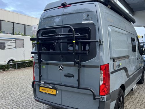 Hymer Free S600 AUTOMATIC TRANSVERSE BED + POP-TOP ROOF BICYCLE RACK photo: 21