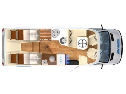 Hymer B-MC T 680 + LEVEL SYST&Egrave;ME+VELOSLIDE photo: 21
