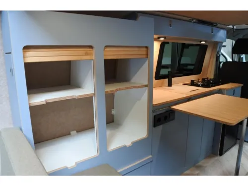 Fourgon am&eacute;nag&eacute; Volkswagen Transporter T6 2016 97093km photo : 18