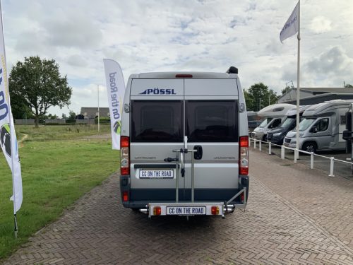 P&ouml;ssl  640  160 PK  Kastenwagen , Einzelbetten, Motor-Klimaanlage, Fahrradtr&auml;ger schwenkbar f&uuml;r zwei E-Bikes  , Bj.2010 Marum Camper centrum on the road foto: 32