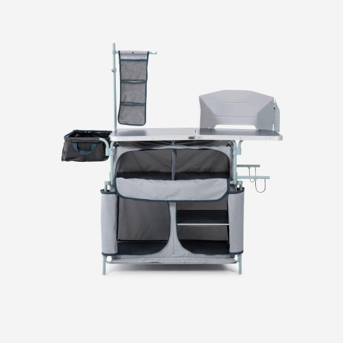 Quechua - Folding kitchen unit xl for camping