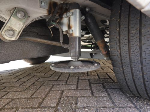 Adria Coral Axess 600 SL levelling system | bicycle carrier photo: 13