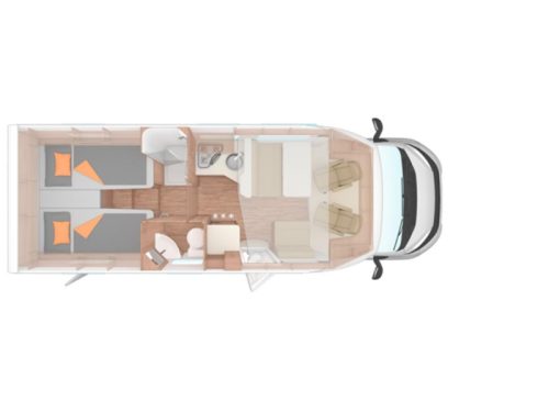 Weinsberg CaraSuite 700 ME 180pk|autom|NAVi|smart TV  Foto: 1