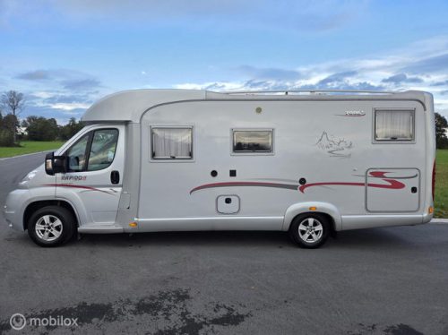 RAPIDO 7096+ 2008, 129 pk ☆2xAirco, Zonnepanelen, XL-garage☆ foto: 5