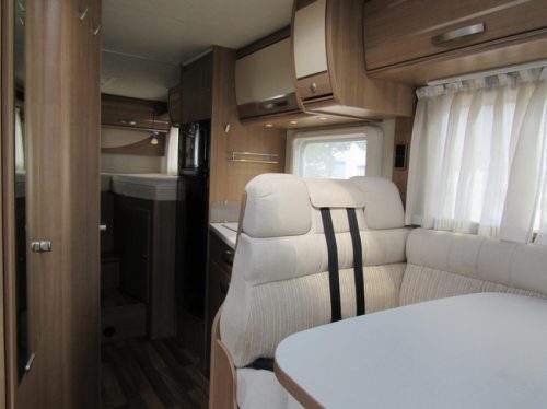 Hymer Exsis-i EX 688 Single beds pull-down bed integral year 2014 photo: 16