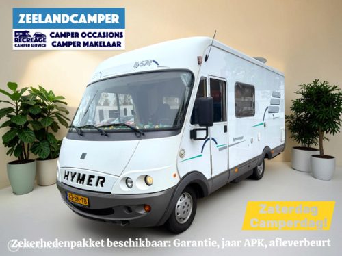 Hymer B574 &ndash; Spacious A-class Motorhome with fixed bed AND generous pop-top bed photo: 0