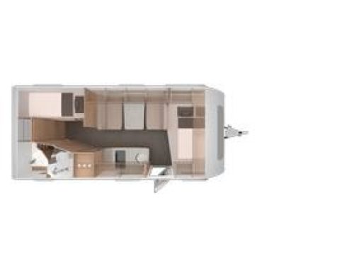 Knaus Sudwind Black Selection 500 QDK Etagenbett / Querbett Bild: 1