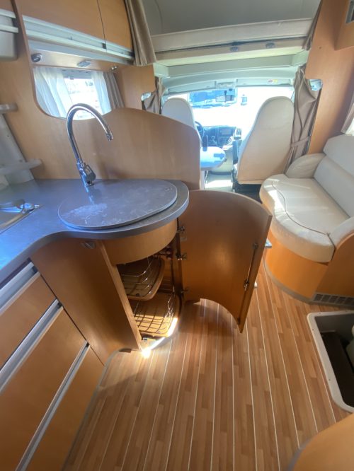 CI Mizar Garage Living 3.0 MultiJet 180 HP, Overcab, Transverse bed rear, Garage, Engine air conditioning, Very complete, 1st owner, Year of manufacture, 12 &ndash; 2007. Motorhome center on the road Marum photo: 13