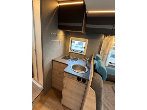 Dethleffs Just Go T 7055 EB automatic, satellite dish with TV photo: 10