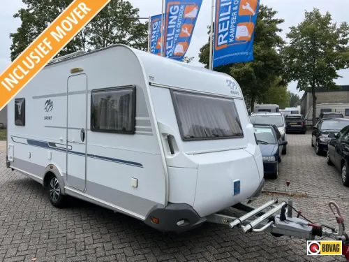 Knaus Sport Premium Line 450 FU Isabella Vorzelt Rangierhilfe