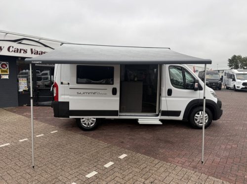 P&ouml;ssl Summit Shine 540 Euro 6 cama transversal toldo climate ctr cruise ctr portabicicletas extensible mosquitera plisada Remis foto: 3
