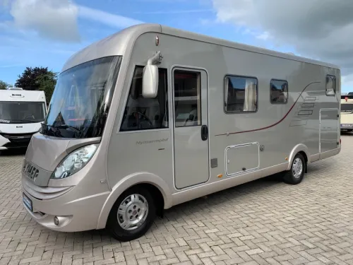 Hymer B678 Einzelbetten Hubbett Foto: 1