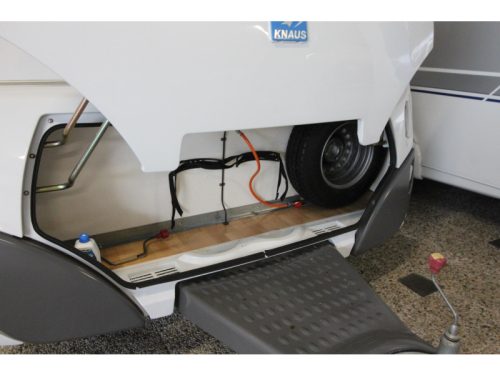 Knaus Sudwind Gold Edition 420 QD Rangierhilfe, Fahrradtr&auml;ger Foto: 21