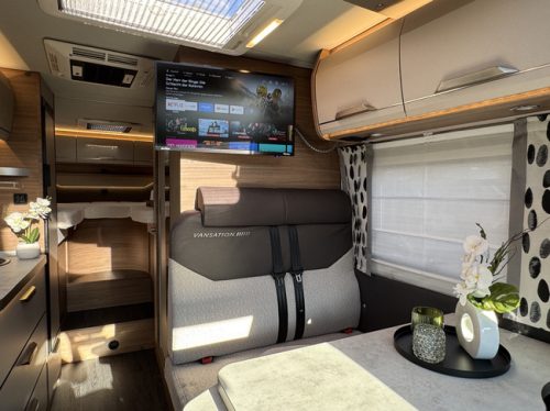 Knaus Van TI Vansation 650 MEG AUTOMAAT 9-Traps 140 pk Euro6 Fiat Ducato 9 **Einzelbetten/Satelliten-TV/Navi/Kamera/2x Lithium/Anh&auml;ngerkupplung Foto: 21