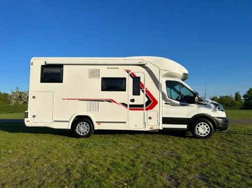 Challenger Semi-integrated 287 GA Ford Transit with Single beds 5 SEAT BELTS photo: 9