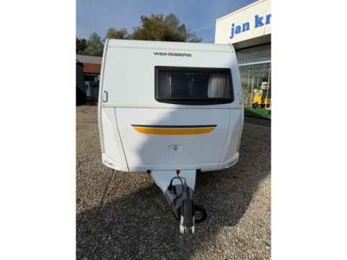 Weinsberg CaraTwo 450 FU mover awning French bed photo: 2