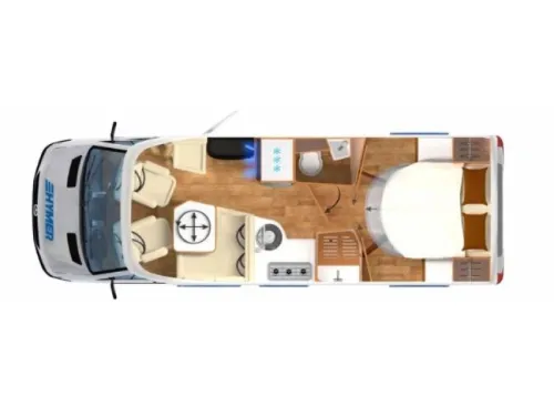 Hymer BMC-T 690 automatic / queen bed  photo: 21