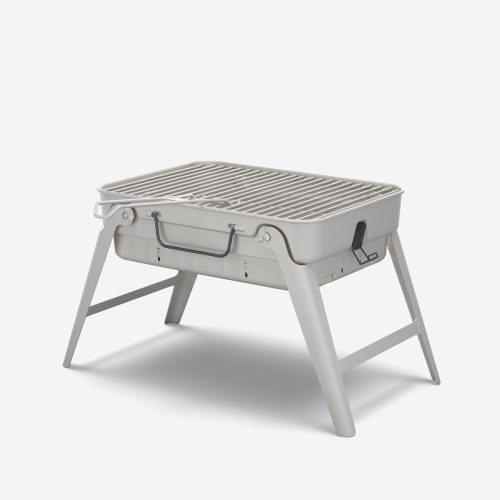 Quechua - Compact camping barbecue for 4 people. on wood charcoal briquettes