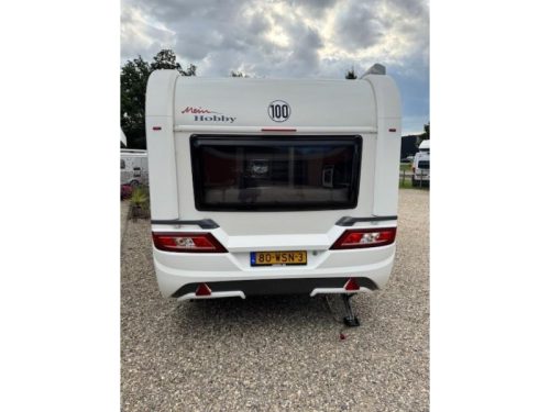 Hobby De Luxe 460 UFE mover awning bicycle carrier photo: 6