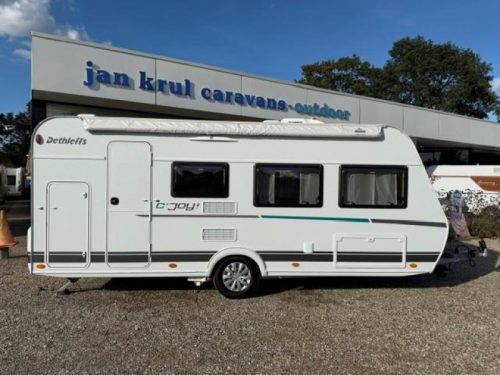 Dethleffs C'Joy 480 QLK mover air conditioning bunk bed photo: 1
