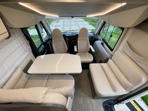 Mobilvetta K-SILVER I-59 Euro 6 Queensbed + Pop-top roof, Air conditioning, TV, Bike rack photo: 15