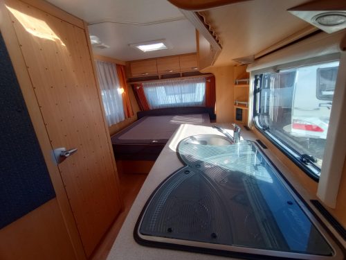 Dethleffs Wohnwagen 540 DBM Vorzelt Foto: 4